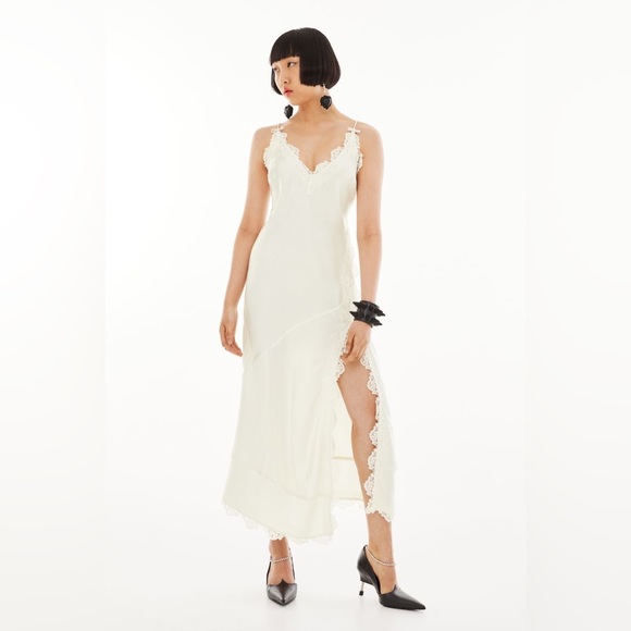 Brand New Rare H&M Satin Slip Dress - Picture 4 of 4